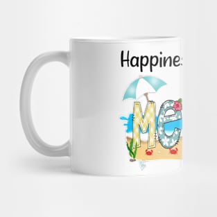 Happiness Is Being A Memaw Summer Beach Happy Mother's Day Mug